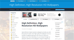 Desktop Screenshot of highreshdwallpapers.com